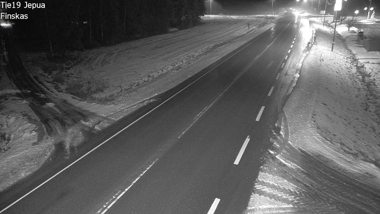 Weather Camera Image Väg 19 Jeppo, Uusikaarlepyy, Pohjanmaa