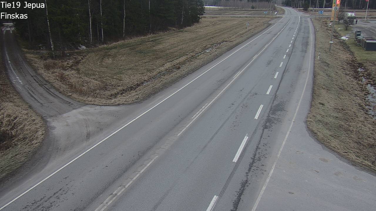 Weather Camera Image Road 19 Jepua, Uusikaarlepyy, Pohjanmaa