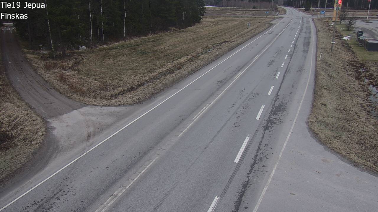 Weather Camera Image Väg 19 Jeppo, Uusikaarlepyy, Pohjanmaa