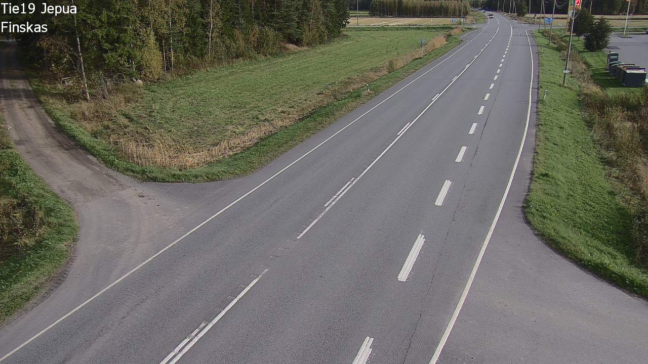 Kelikamerat Kuva Tie 19 Jepua, Uusikaarlepyy, Pohjanmaa