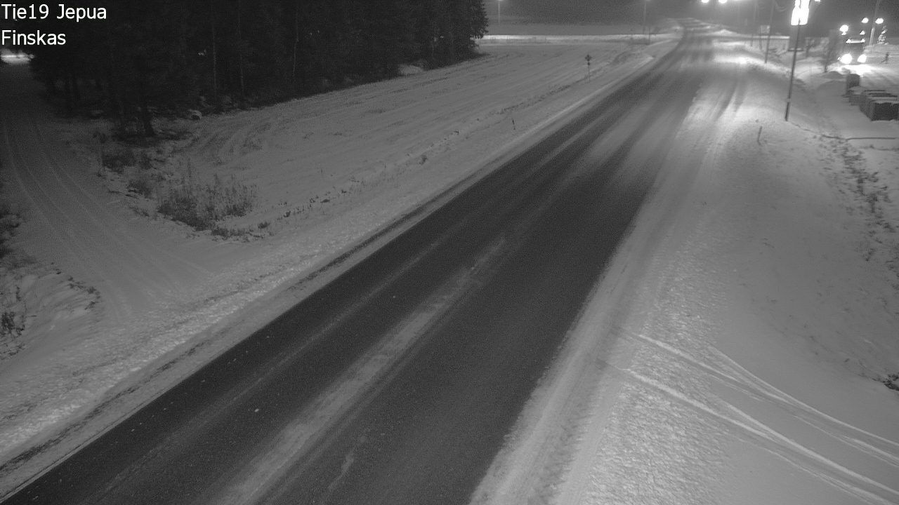 Weather Camera Image Väg 19 Jeppo, Uusikaarlepyy, Pohjanmaa