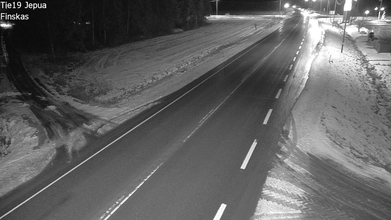 Weather Camera Image Väg 19 Jeppo, Uusikaarlepyy, Pohjanmaa