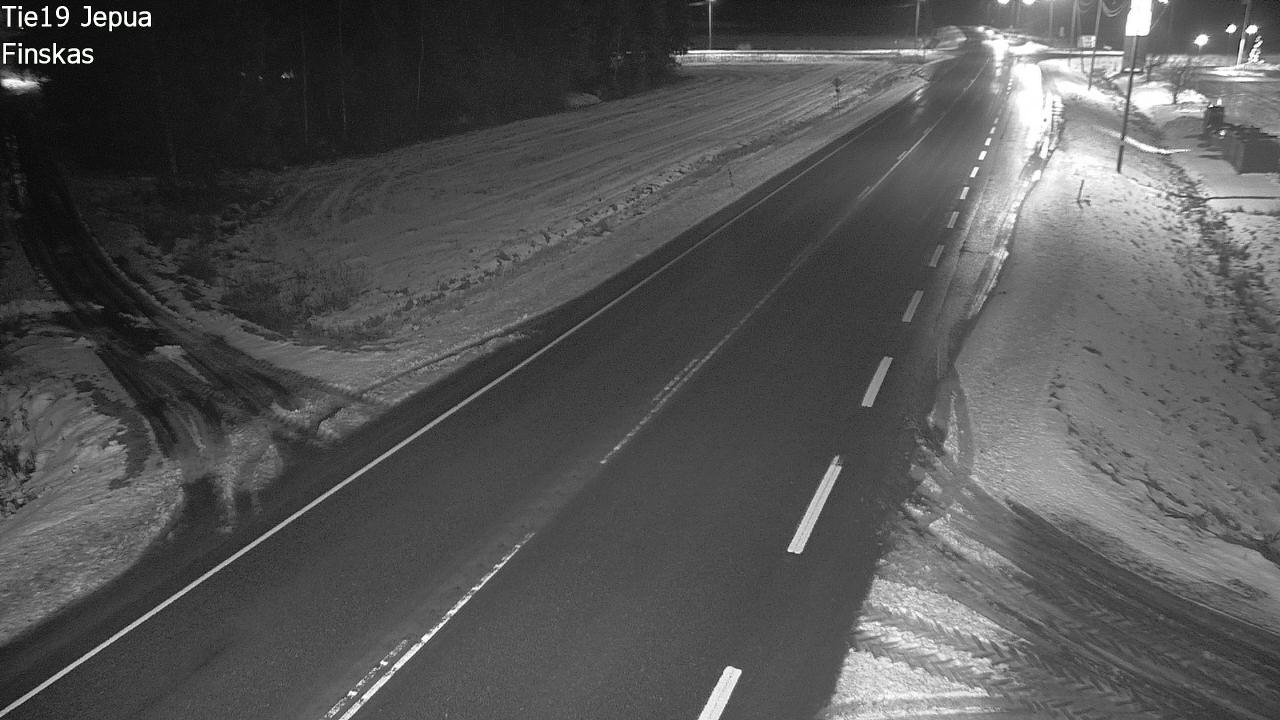 Weather Camera Image Väg 19 Jeppo, Uusikaarlepyy, Pohjanmaa