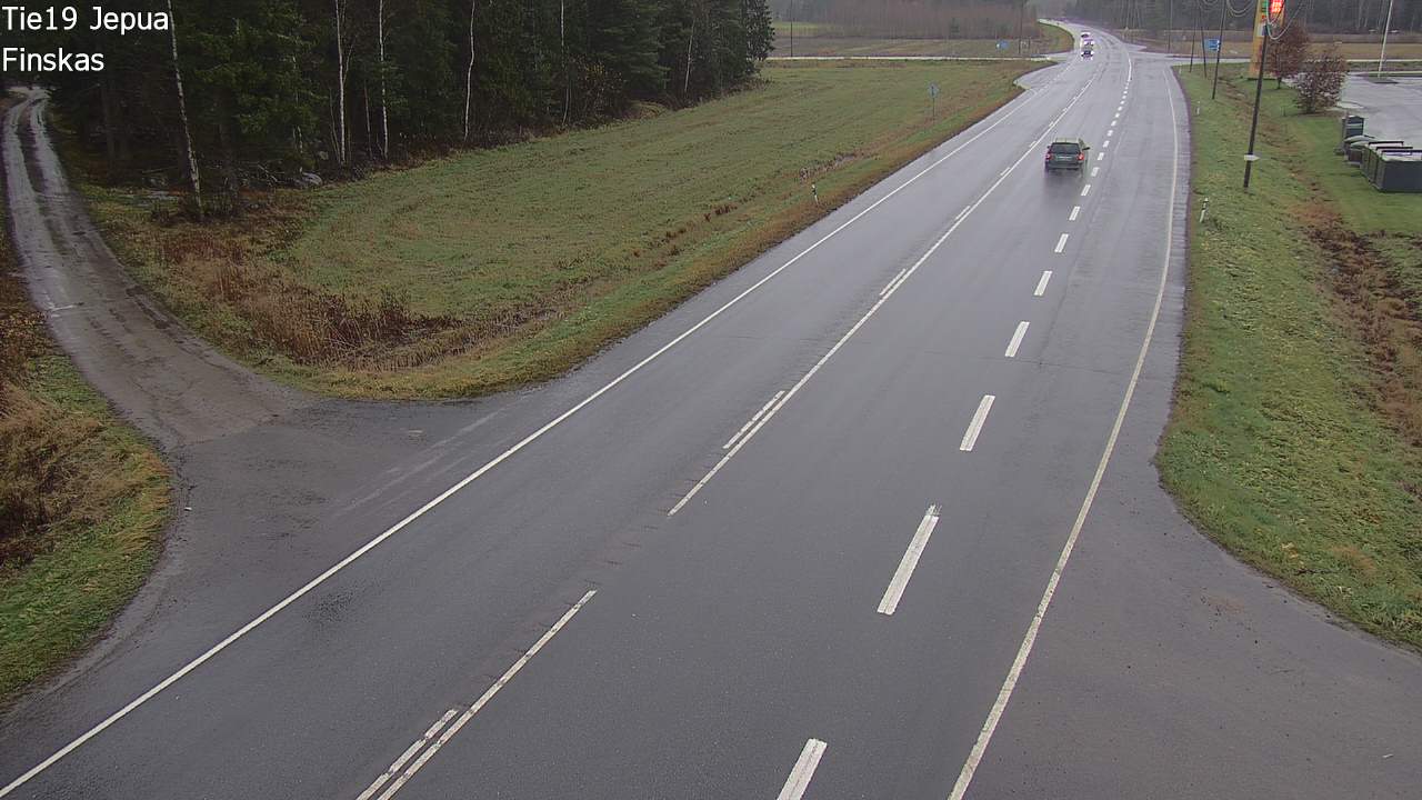 Weather Camera Image Road 19 Jepua, Uusikaarlepyy, Pohjanmaa