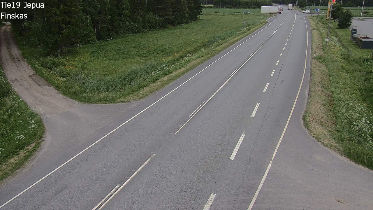 Kelikamerat Kuva Tie 19 Jepua, Uusikaarlepyy, Pohjanmaa