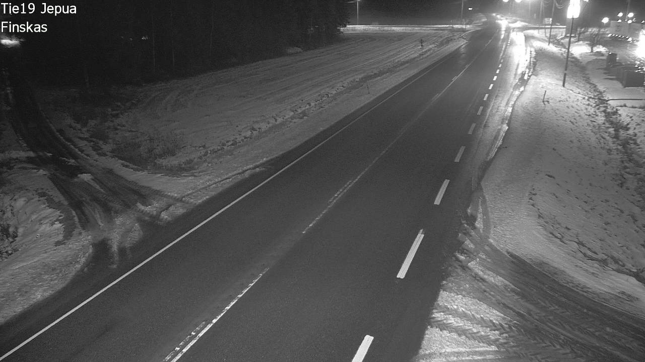 Weather Camera Image Väg 19 Jeppo, Uusikaarlepyy, Pohjanmaa