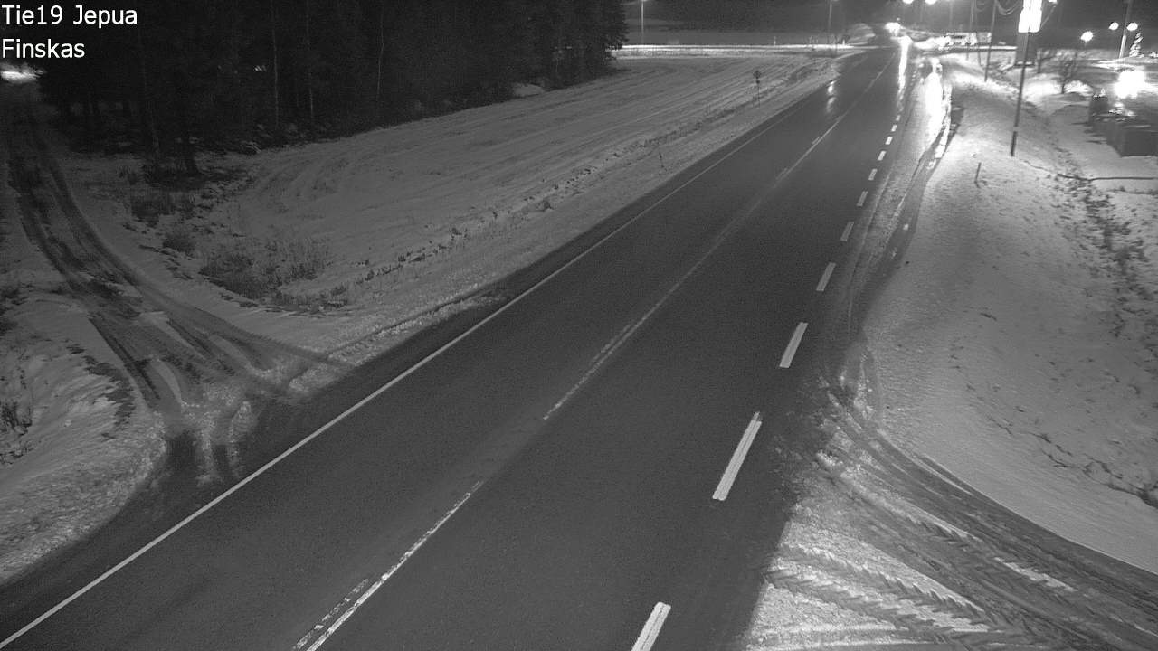 Weather Camera Image Väg 19 Jeppo, Uusikaarlepyy, Pohjanmaa