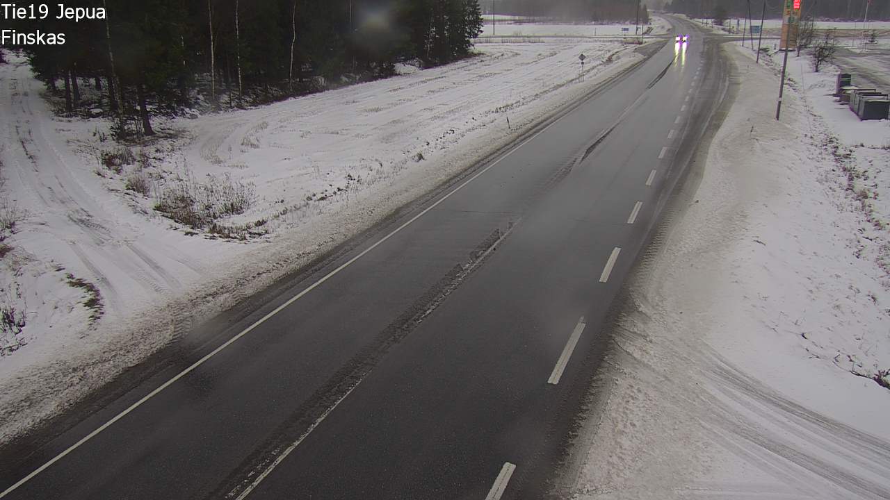 Weather Camera Image Väg 19 Jeppo, Uusikaarlepyy, Pohjanmaa