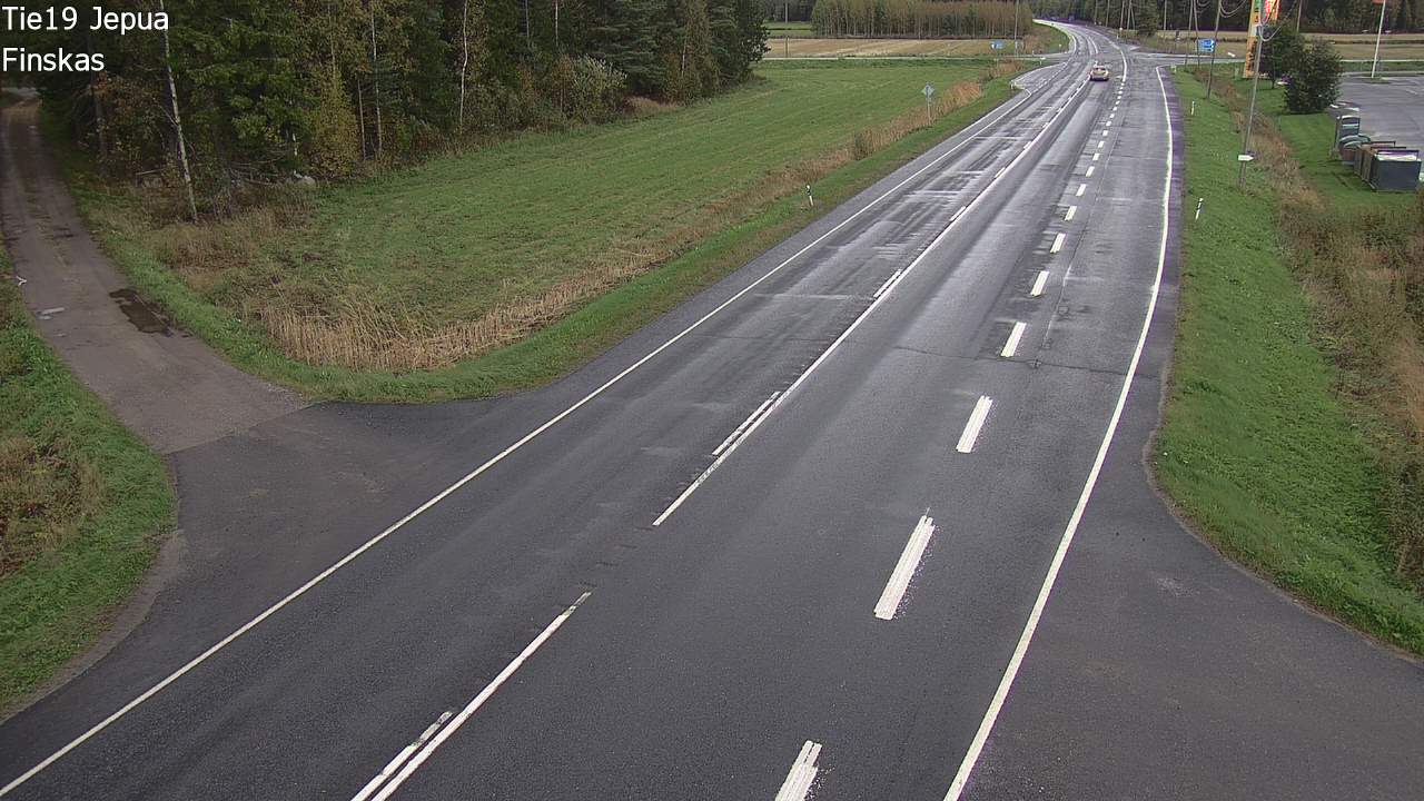 Weather Camera Image Road 19 Jepua, Uusikaarlepyy, Pohjanmaa