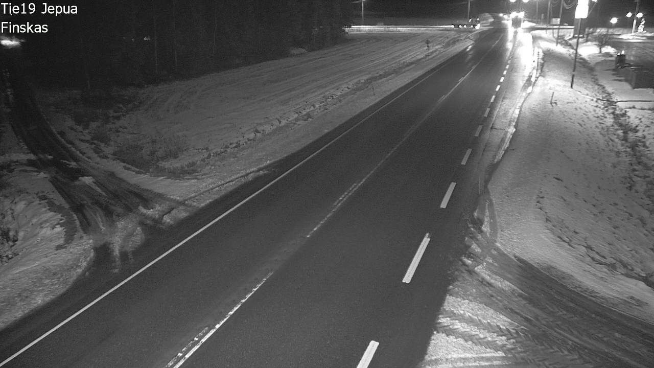Weather Camera Image Väg 19 Jeppo, Uusikaarlepyy, Pohjanmaa