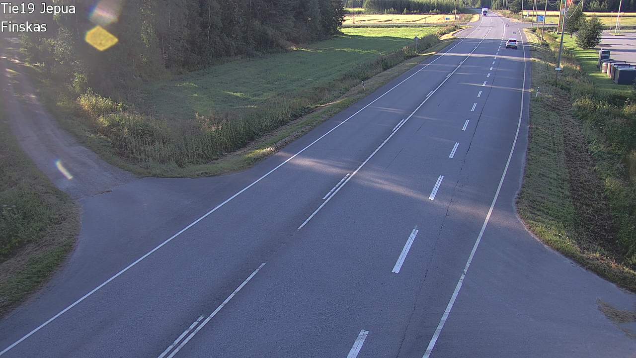 Kelikamerat Kuva Tie 19 Jepua, Uusikaarlepyy, Pohjanmaa