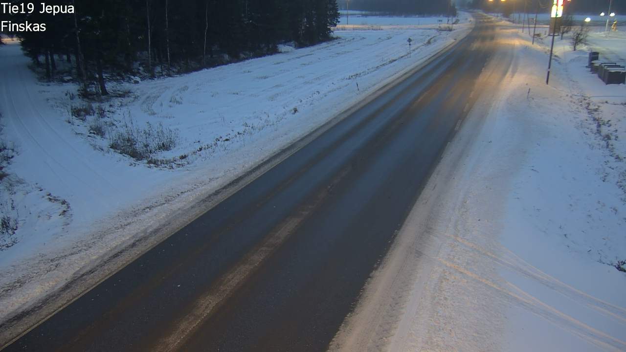 Weather Camera Image Väg 19 Jeppo, Uusikaarlepyy, Pohjanmaa