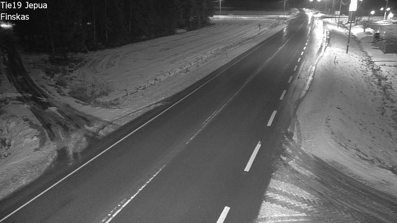 Weather Camera Image Väg 19 Jeppo, Uusikaarlepyy, Pohjanmaa