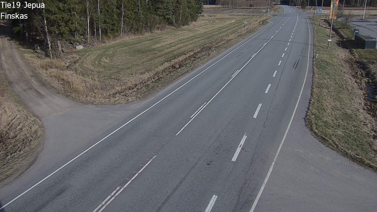 Kelikamerat Kuva Tie 19 Jepua, Uusikaarlepyy, Pohjanmaa