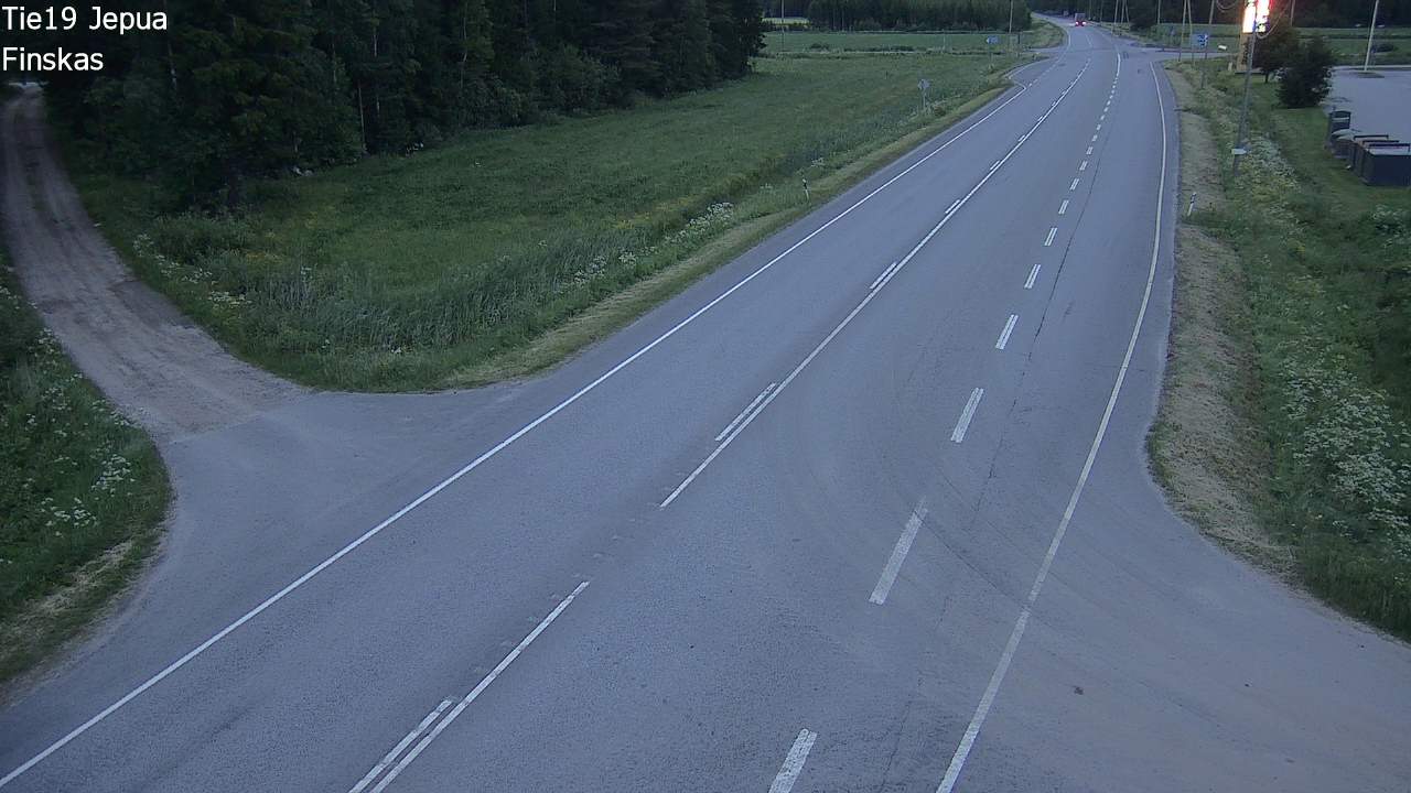 Kelikamerat Kuva Tie 19 Jepua, Uusikaarlepyy, Pohjanmaa
