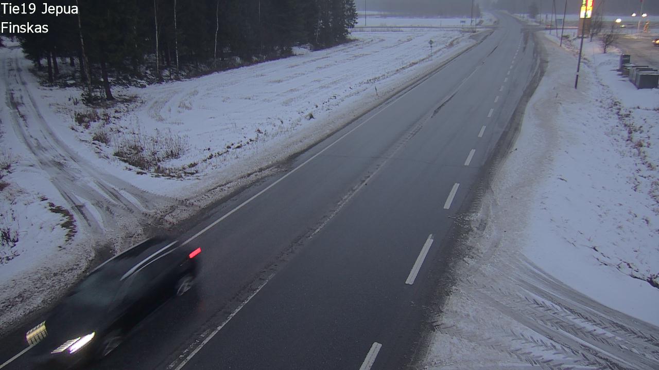 Weather Camera Image Väg 19 Jeppo, Uusikaarlepyy, Pohjanmaa