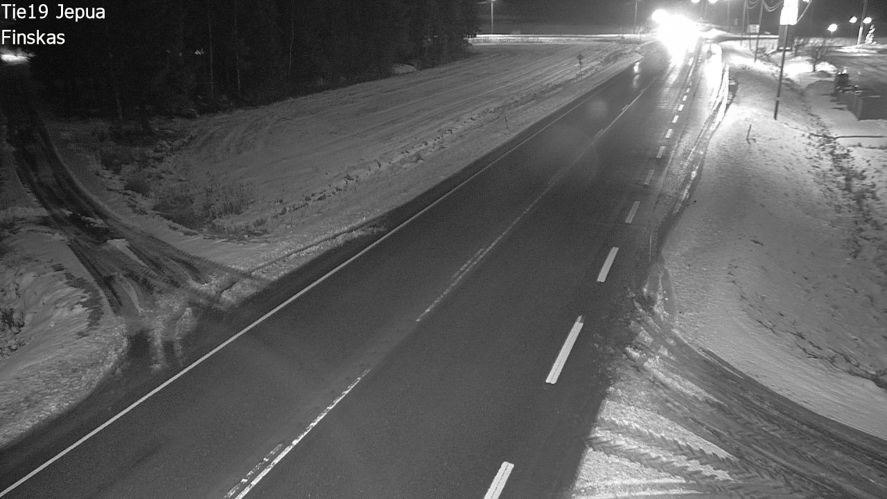 Weather Camera Image Väg 19 Jeppo, Uusikaarlepyy, Pohjanmaa