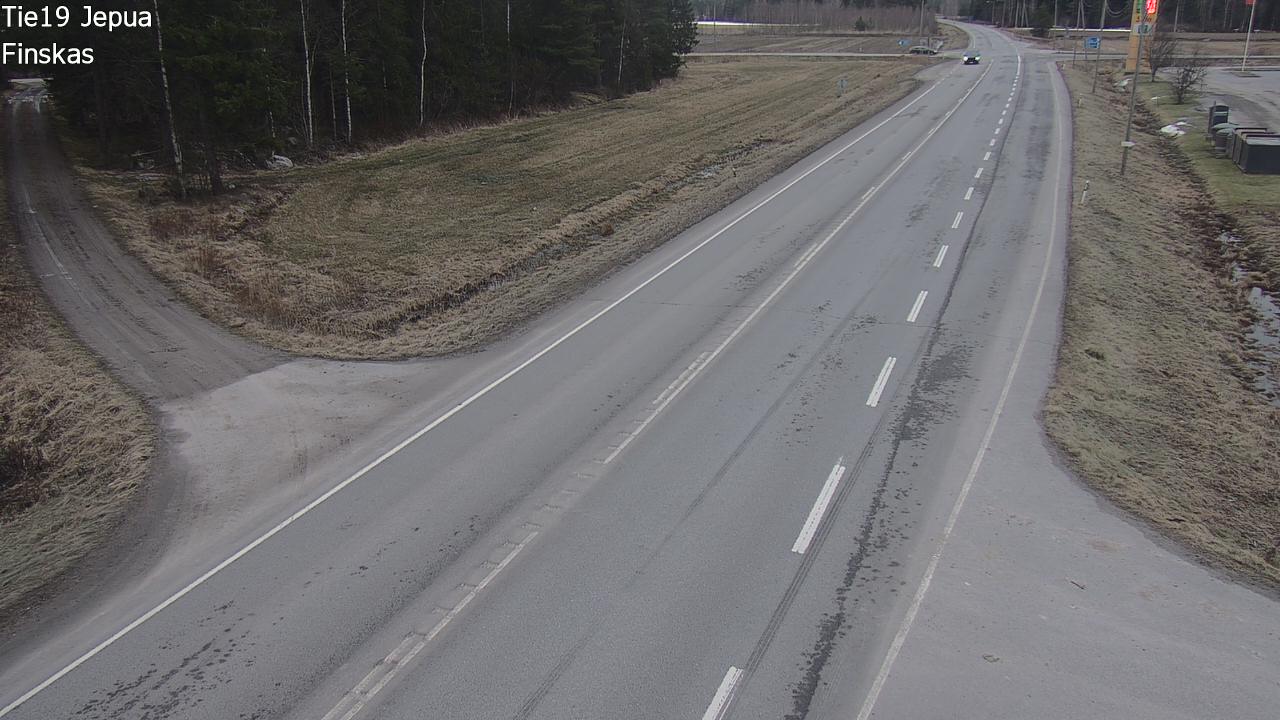 Weather Camera Image Väg 19 Jeppo, Uusikaarlepyy, Pohjanmaa
