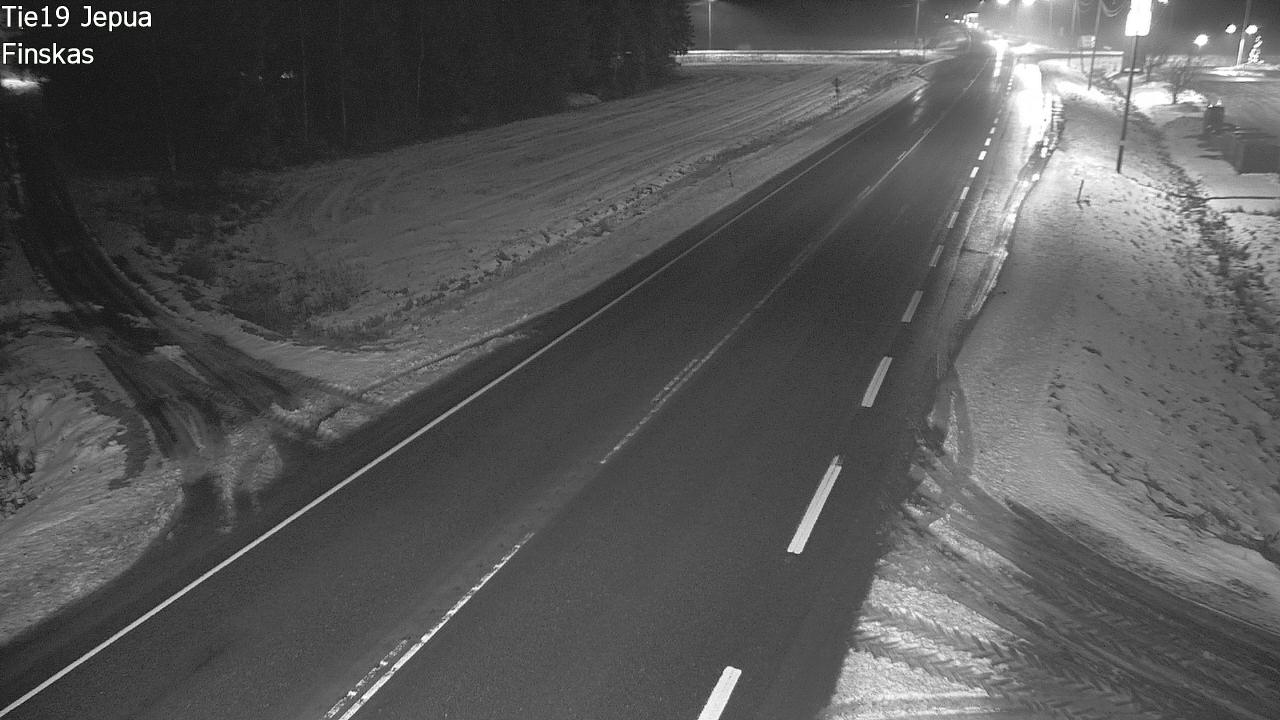 Weather Camera Image Väg 19 Jeppo, Uusikaarlepyy, Pohjanmaa