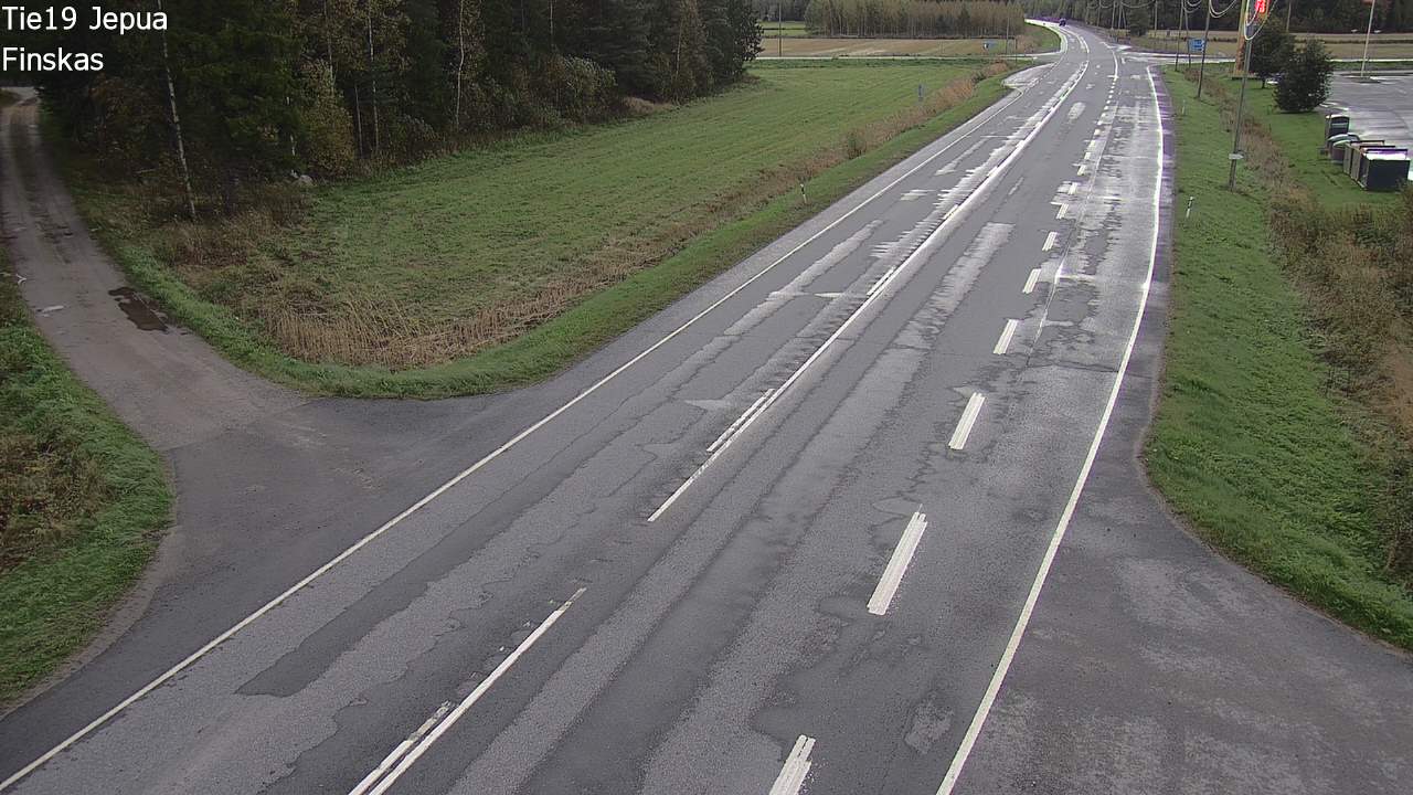 Weather Camera Image Road 19 Jepua, Uusikaarlepyy, Pohjanmaa
