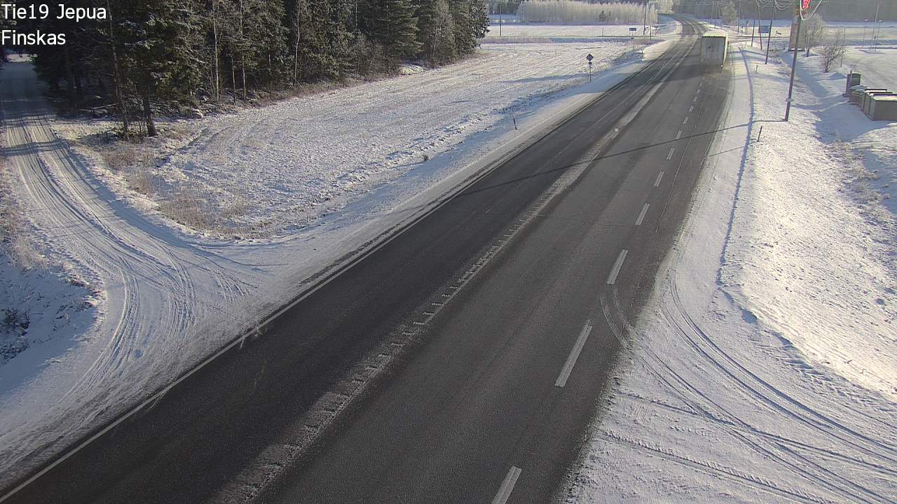 Weather Camera Image Road 19 Jepua, Uusikaarlepyy, Pohjanmaa