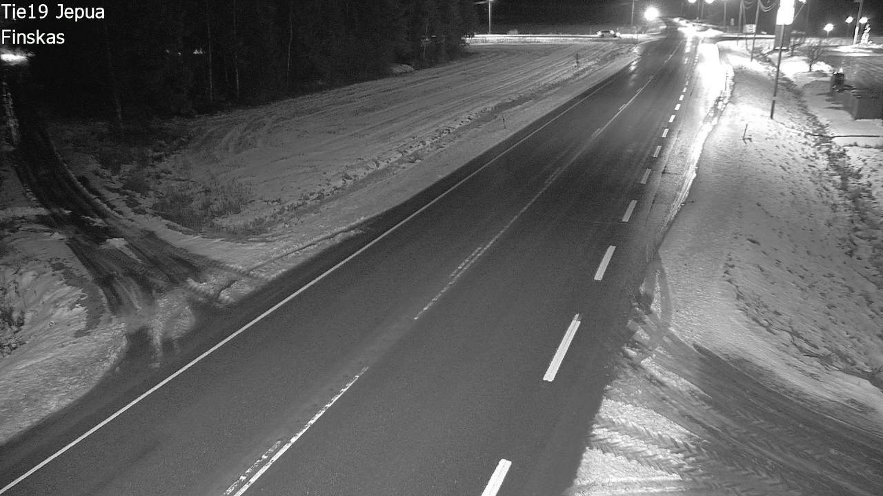 Weather Camera Image Väg 19 Jeppo, Uusikaarlepyy, Pohjanmaa