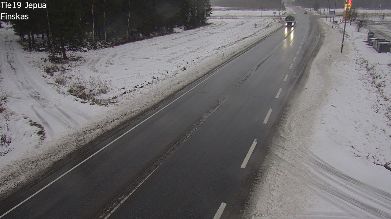 Weather Camera Image Väg 19 Jeppo, Uusikaarlepyy, Pohjanmaa