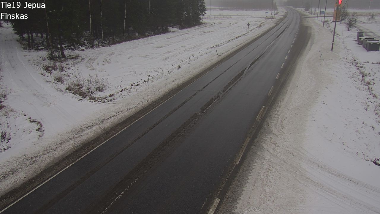 Weather Camera Image Väg 19 Jeppo, Uusikaarlepyy, Pohjanmaa