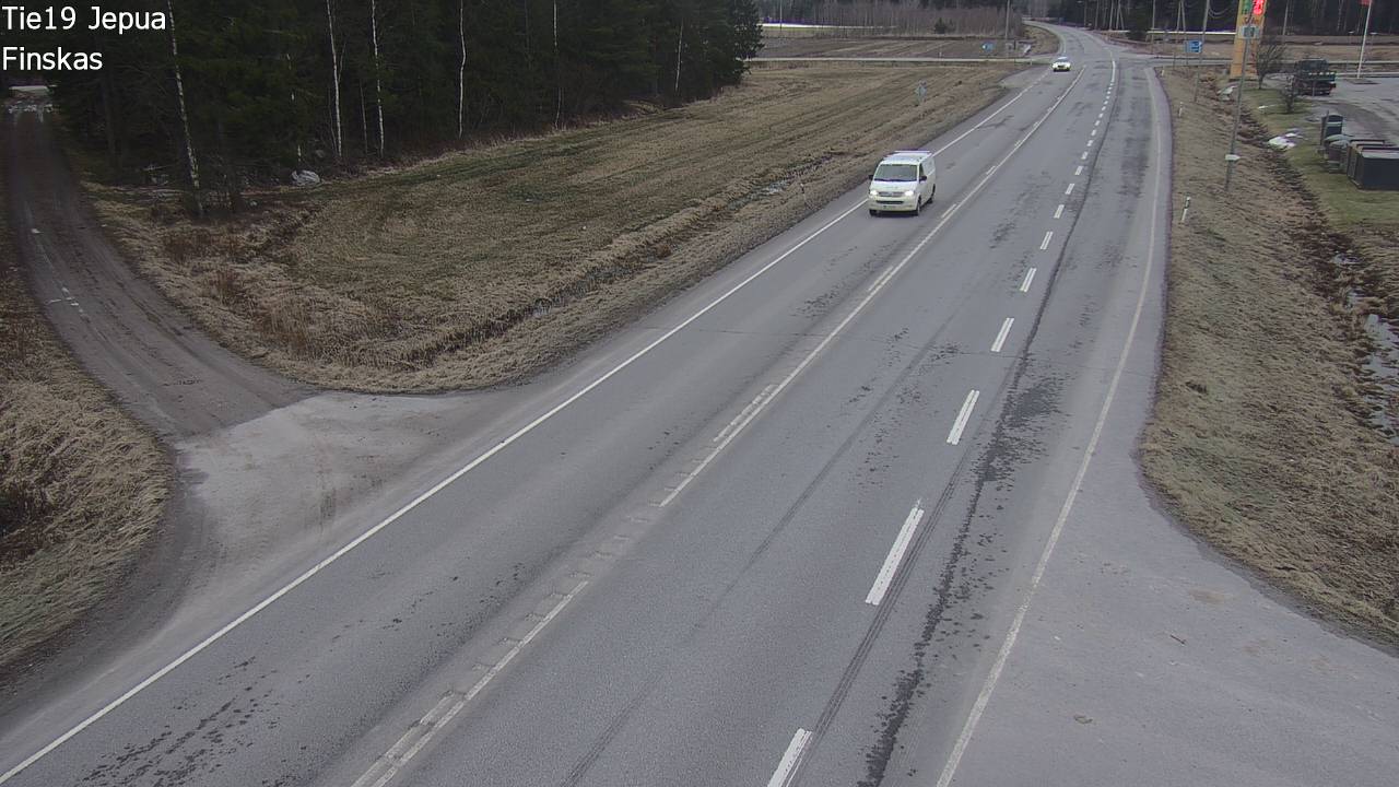 Weather Camera Image Väg 19 Jeppo, Uusikaarlepyy, Pohjanmaa
