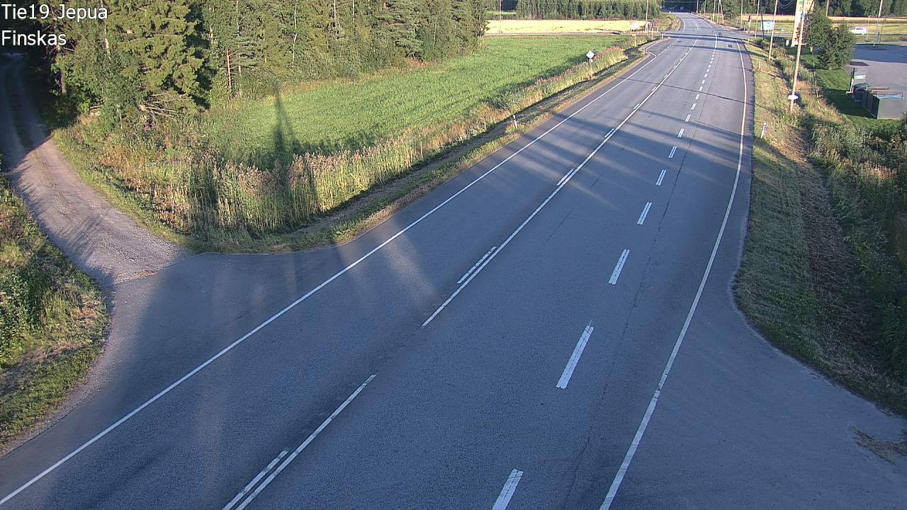 Kelikamerat Kuva Tie 19 Jepua, Uusikaarlepyy, Pohjanmaa