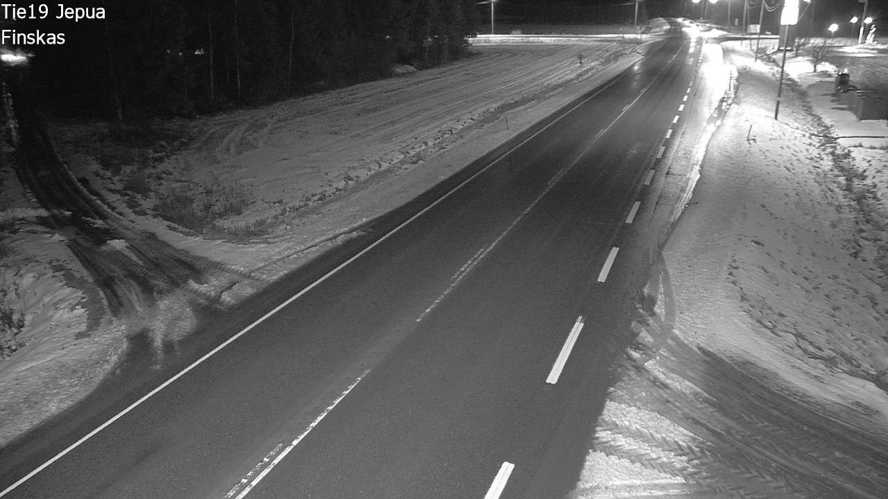 Weather Camera Image Väg 19 Jeppo, Uusikaarlepyy, Pohjanmaa