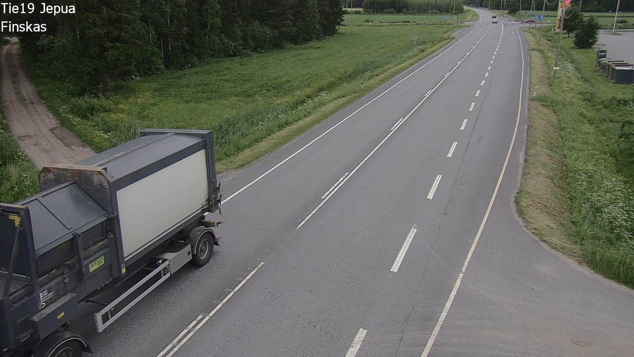 Kelikamerat Kuva Tie 19 Jepua, Uusikaarlepyy, Pohjanmaa