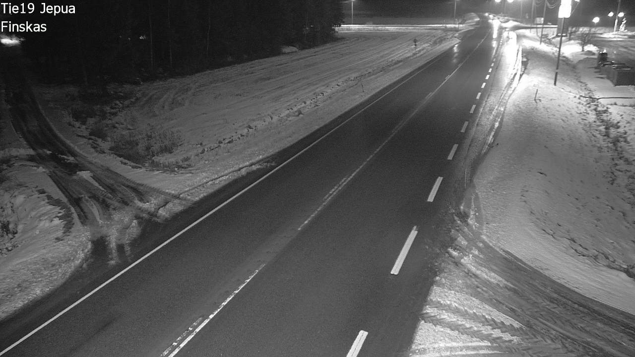 Weather Camera Image Väg 19 Jeppo, Uusikaarlepyy, Pohjanmaa