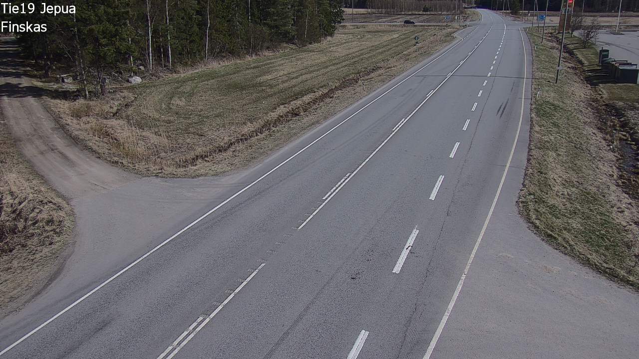 Kelikamerat Kuva Tie 19 Jepua, Uusikaarlepyy, Pohjanmaa