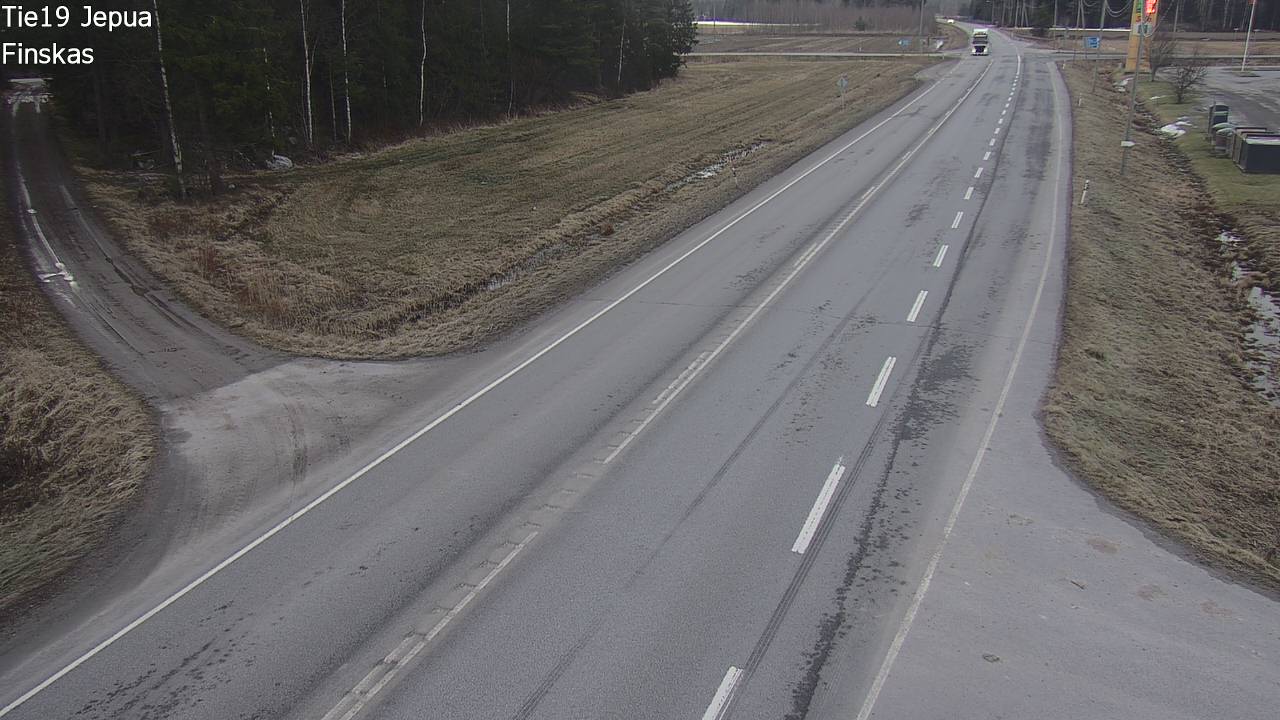 Weather Camera Image Road 19 Jepua, Uusikaarlepyy, Pohjanmaa