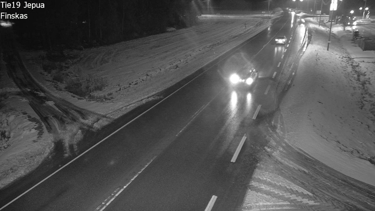 Weather Camera Image Väg 19 Jeppo, Uusikaarlepyy, Pohjanmaa