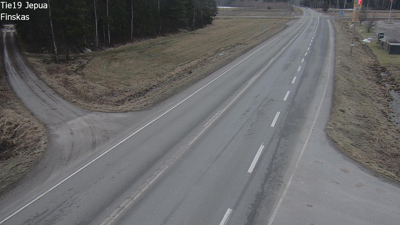 Weather Camera Image Road 19 Jepua, Uusikaarlepyy, Pohjanmaa