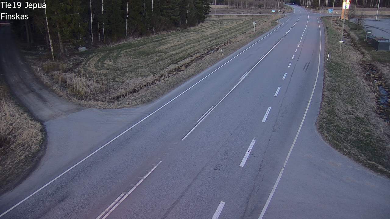 Kelikamerat Kuva Tie 19 Jepua, Uusikaarlepyy, Pohjanmaa