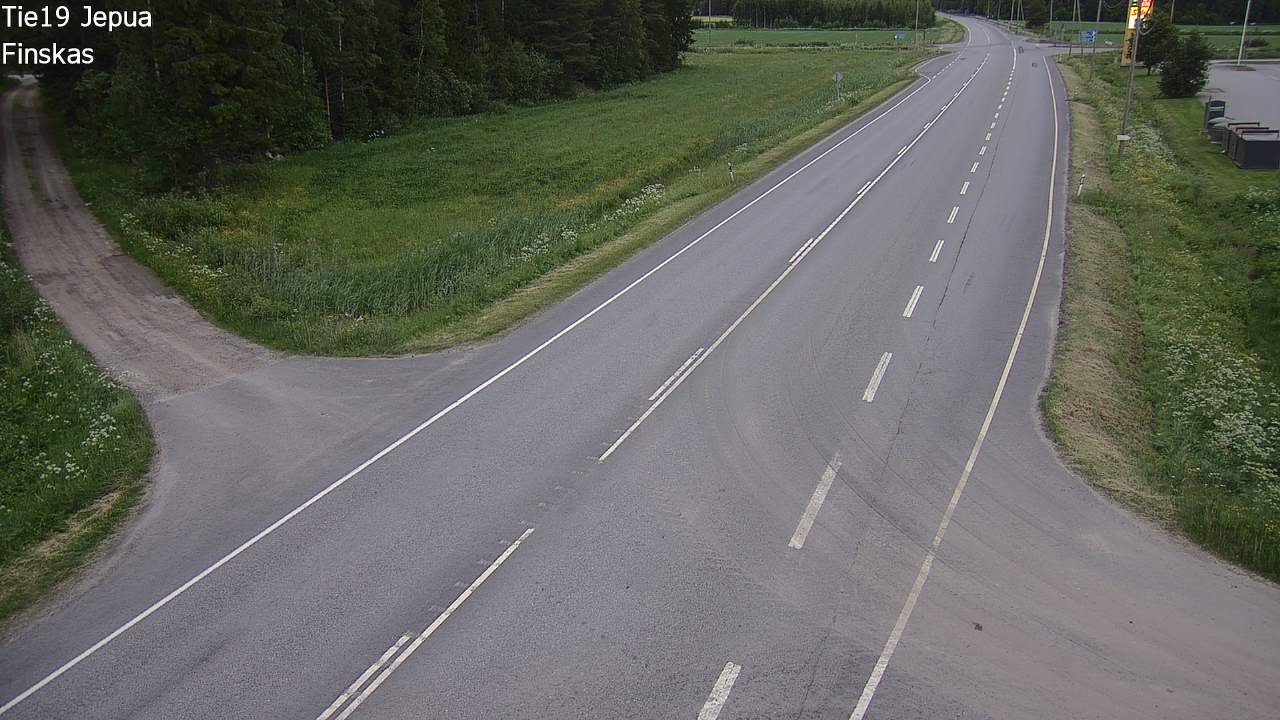 Kelikamerat Kuva Tie 19 Jepua, Uusikaarlepyy, Pohjanmaa