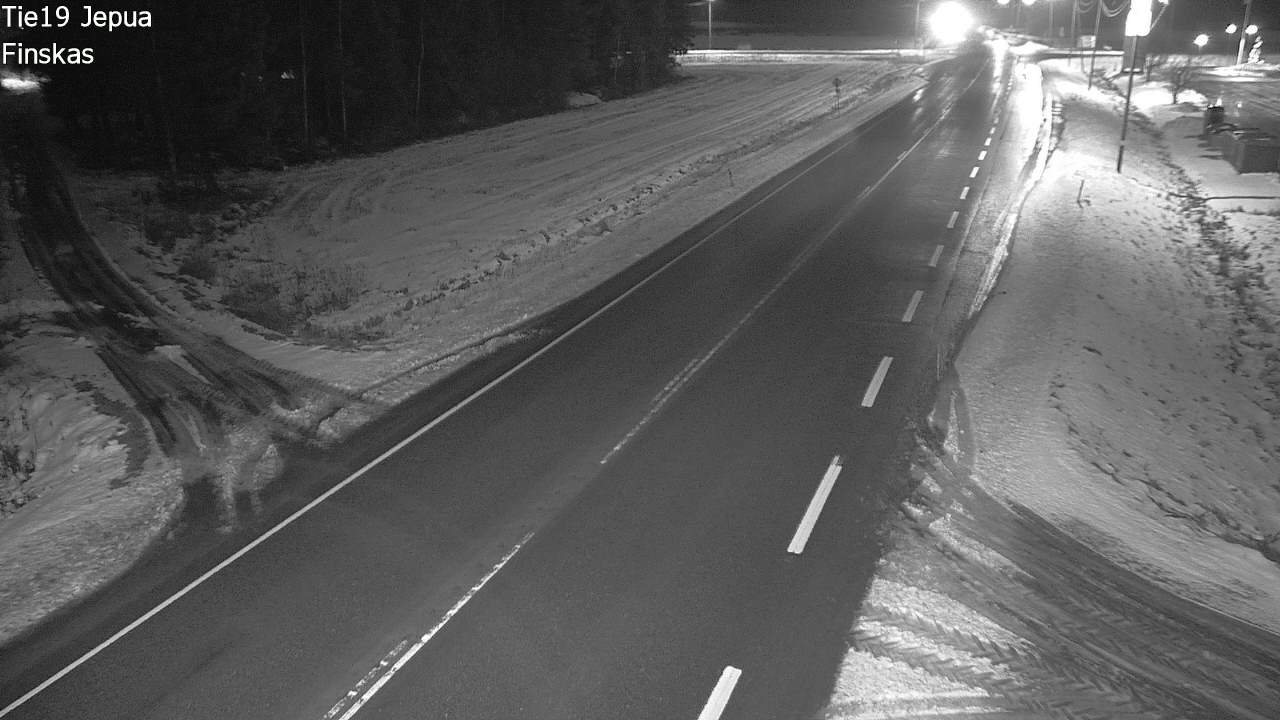 Weather Camera Image Väg 19 Jeppo, Uusikaarlepyy, Pohjanmaa