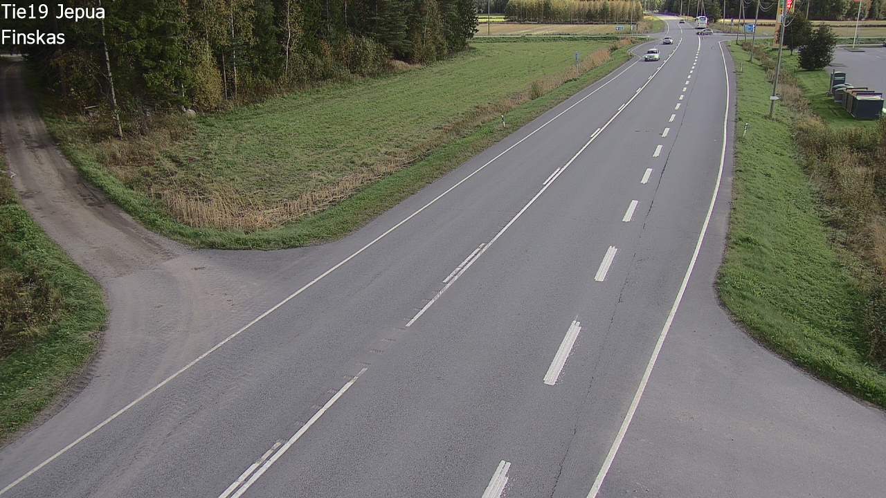 Kelikamerat Kuva Tie 19 Jepua, Uusikaarlepyy, Pohjanmaa
