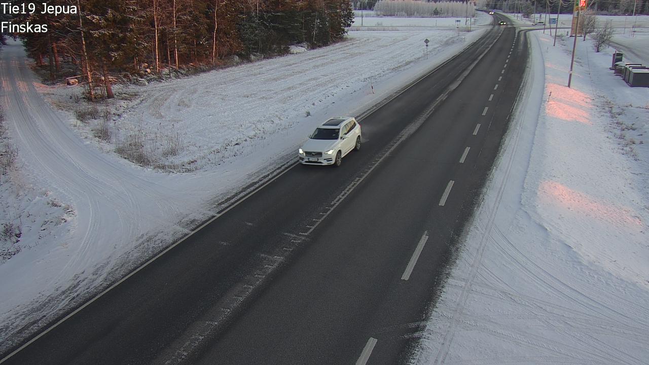 Weather Camera Image Väg 19 Jeppo, Uusikaarlepyy, Pohjanmaa