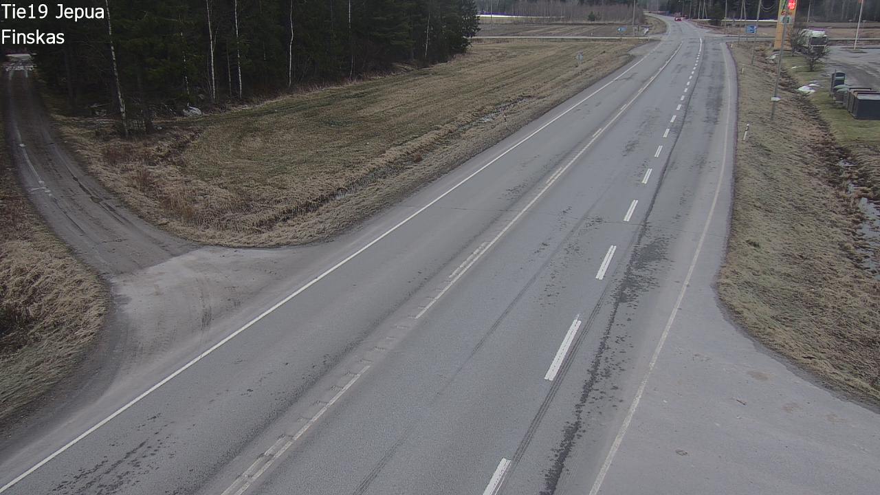 Weather Camera Image Road 19 Jepua, Uusikaarlepyy, Pohjanmaa