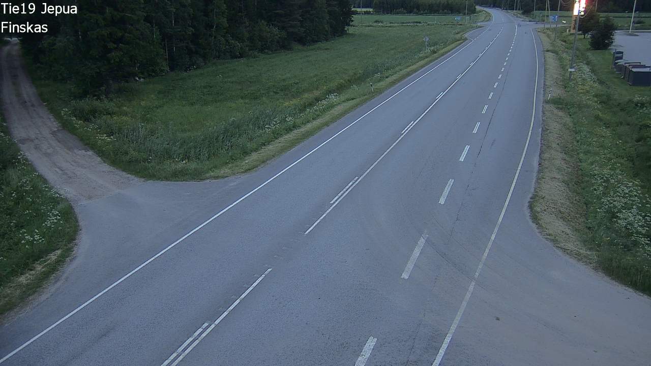 Kelikamerat Kuva Tie 19 Jepua, Uusikaarlepyy, Pohjanmaa
