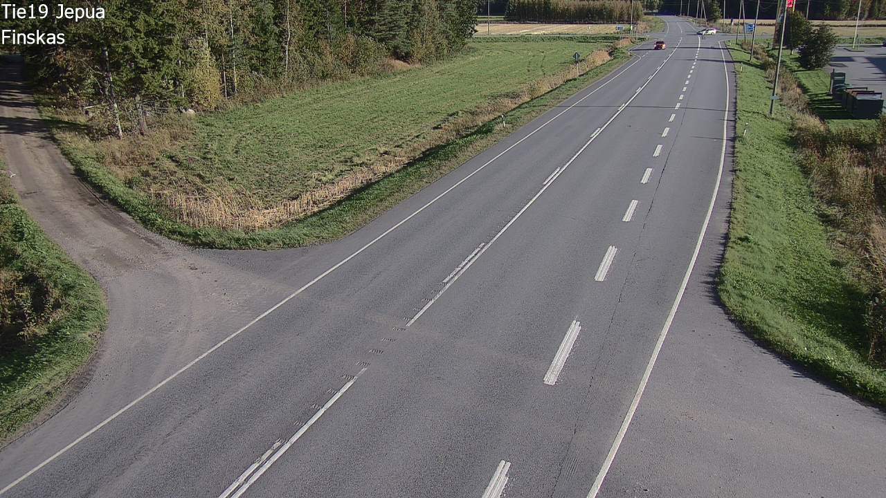 Kelikamerat Kuva Tie 19 Jepua, Uusikaarlepyy, Pohjanmaa