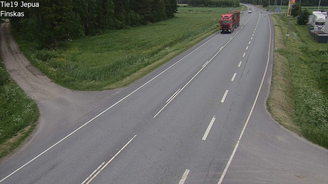 Kelikamerat Kuva Tie 19 Jepua, Uusikaarlepyy, Pohjanmaa