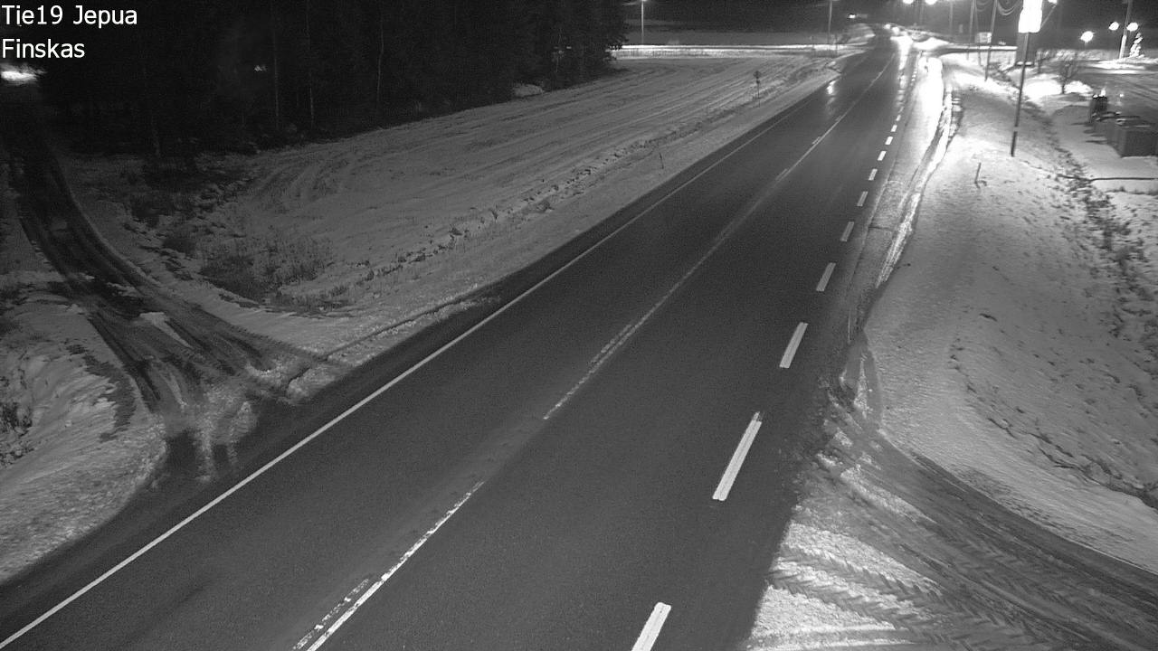 Weather Camera Image Väg 19 Jeppo, Uusikaarlepyy, Pohjanmaa