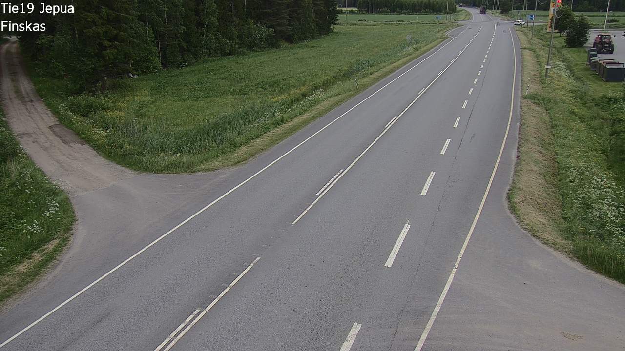 Kelikamerat Kuva Tie 19 Jepua, Uusikaarlepyy, Pohjanmaa