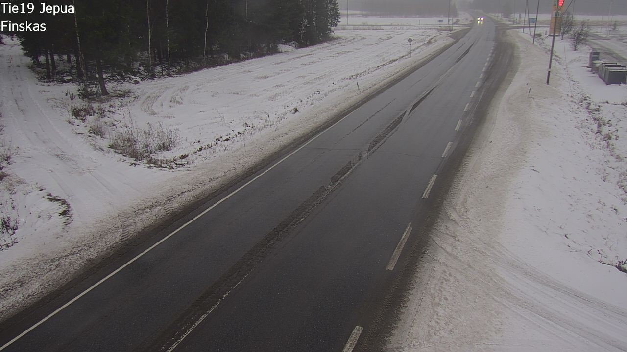 Weather Camera Image Väg 19 Jeppo, Uusikaarlepyy, Pohjanmaa