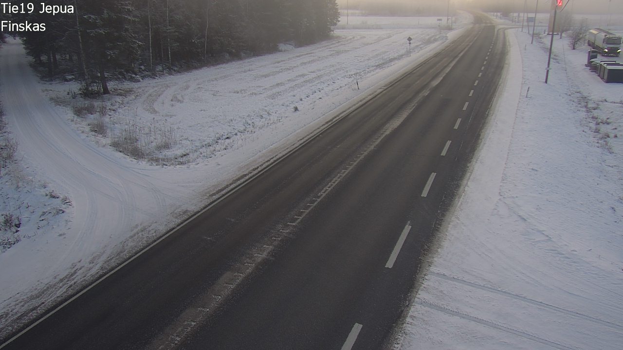 Weather Camera Image Road 19 Jepua, Uusikaarlepyy, Pohjanmaa